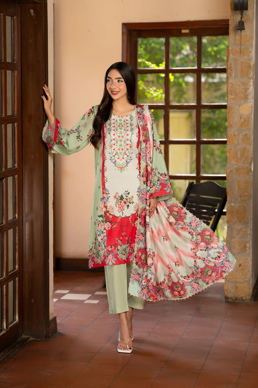 Meadow Rose | 3 Piece Printed Suit