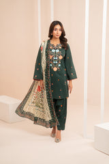 Emerald Charm 3-piece