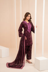 Royal Maroon 3-piece