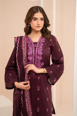 Royal Maroon 3-piece