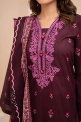 Royal Maroon 3-piece