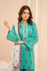 Turquoise Serenity 3-piece