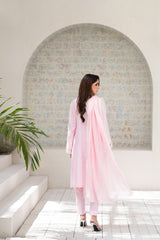 Rose Whisper Embroidered Lawn 3-Piece | ZZ-EMB-26036