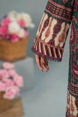 Unstitched 3 piece Print + Embroidery