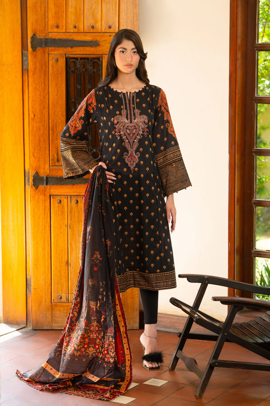 Ember Grace | 3 Piece Printed Suit