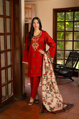 Ruby Bloom | 3 Piece Printed Suit