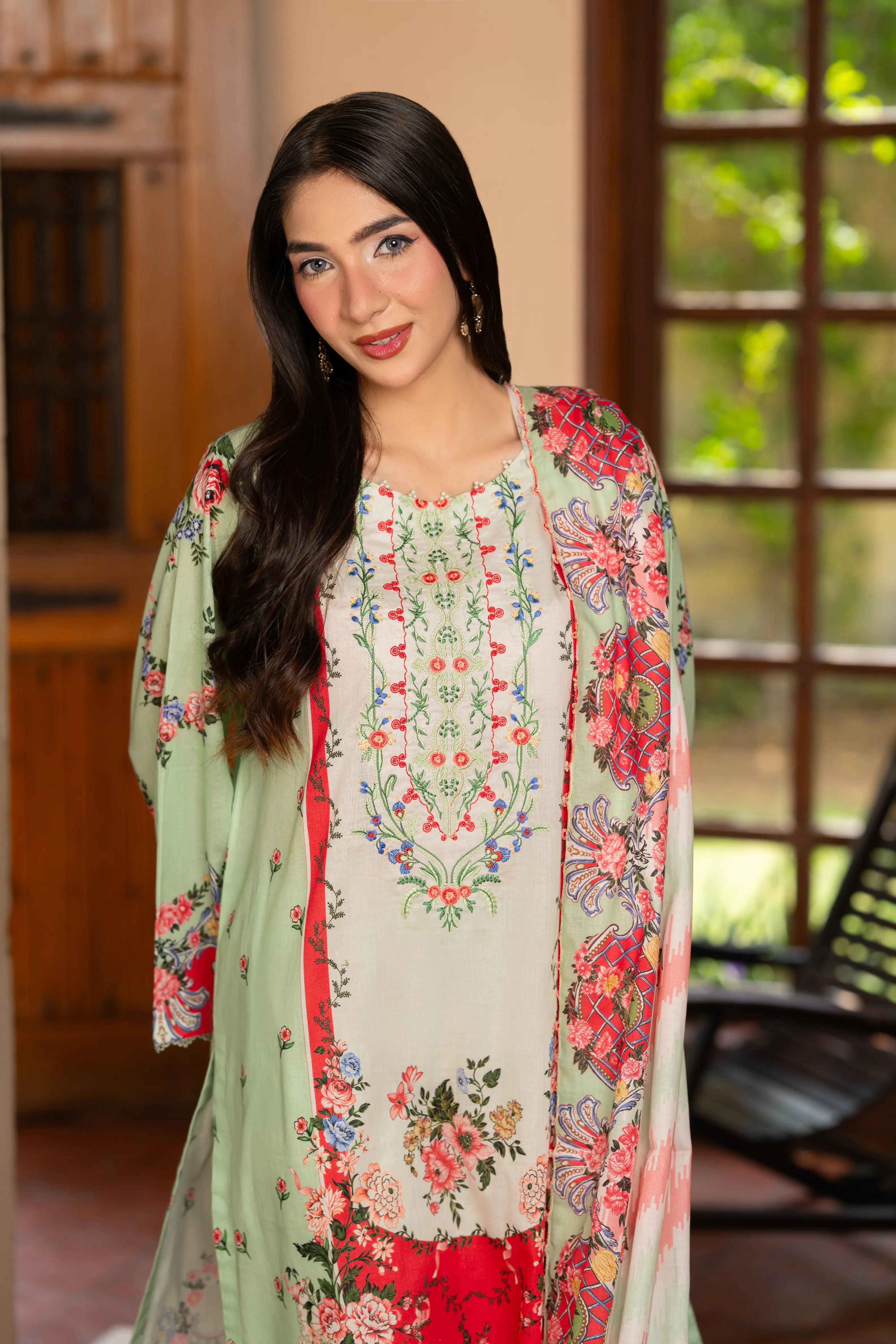 Meadow Rose | 3 Piece Printed Suit