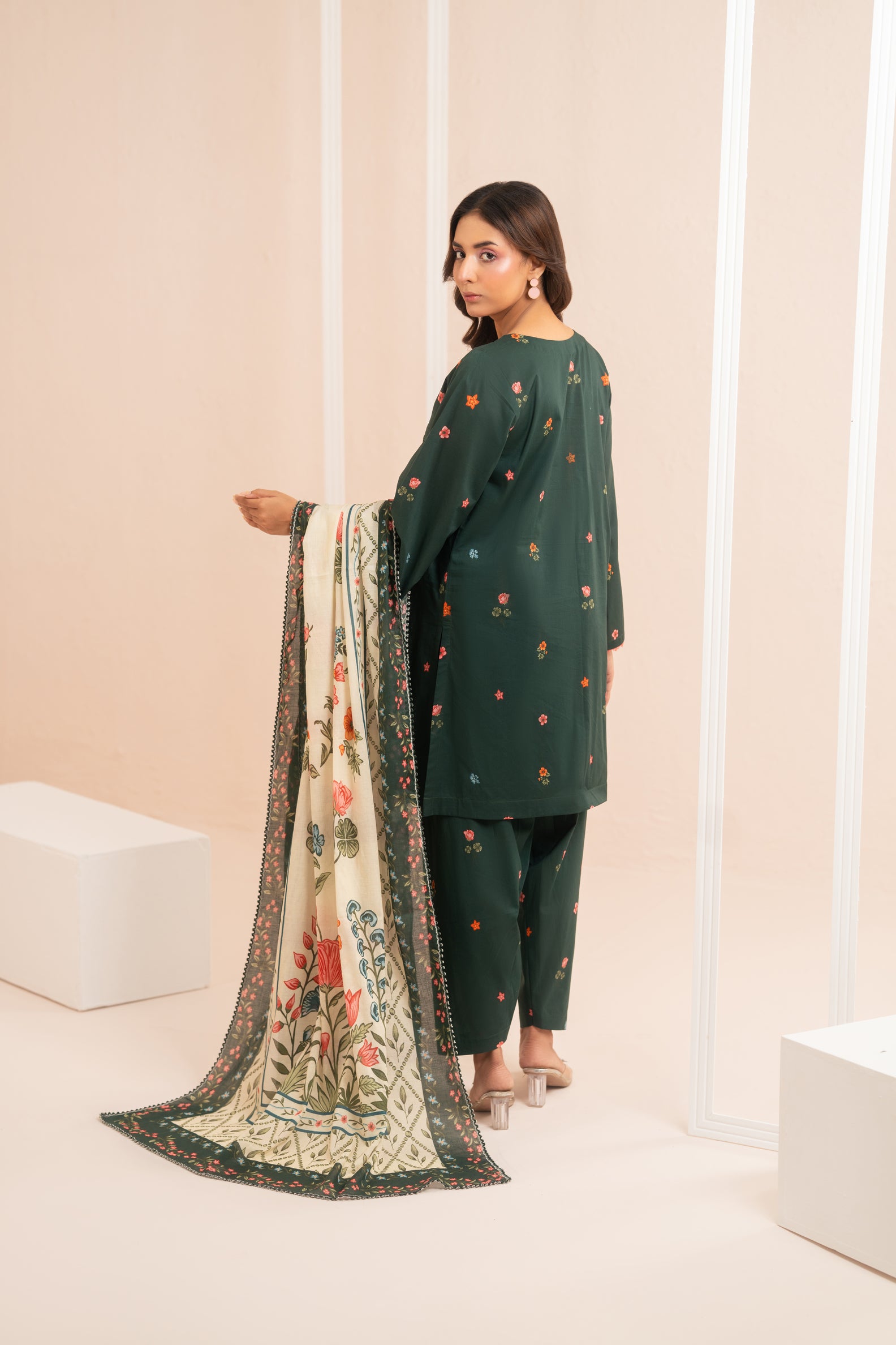 Emerald Charm 3-piece