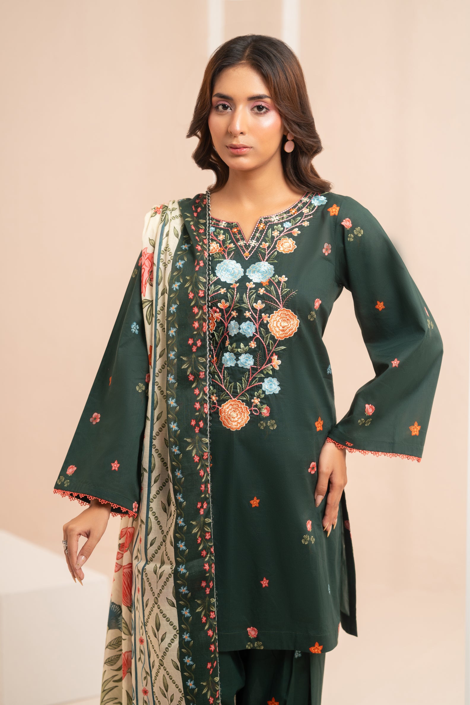 Emerald Charm 3-piece