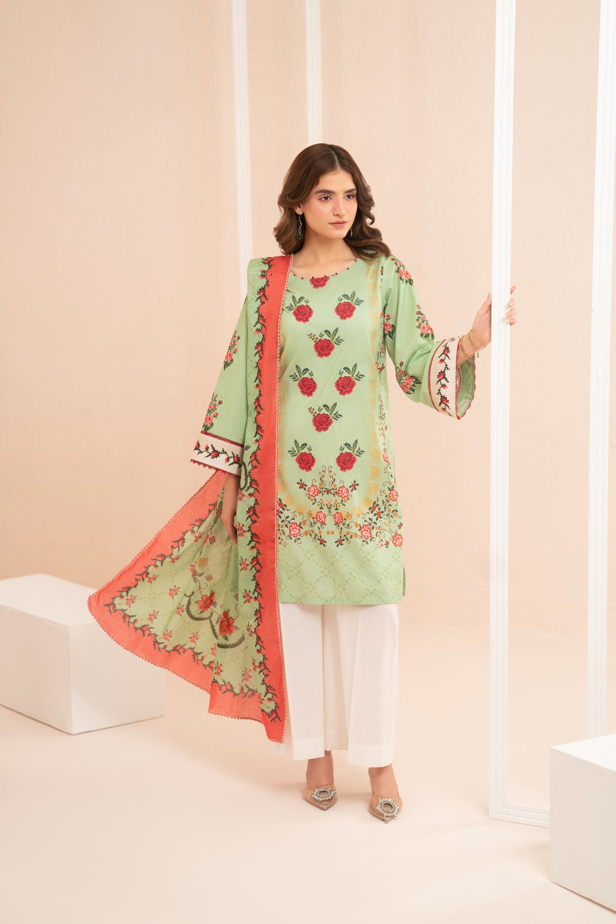Pastle Green 3-piece