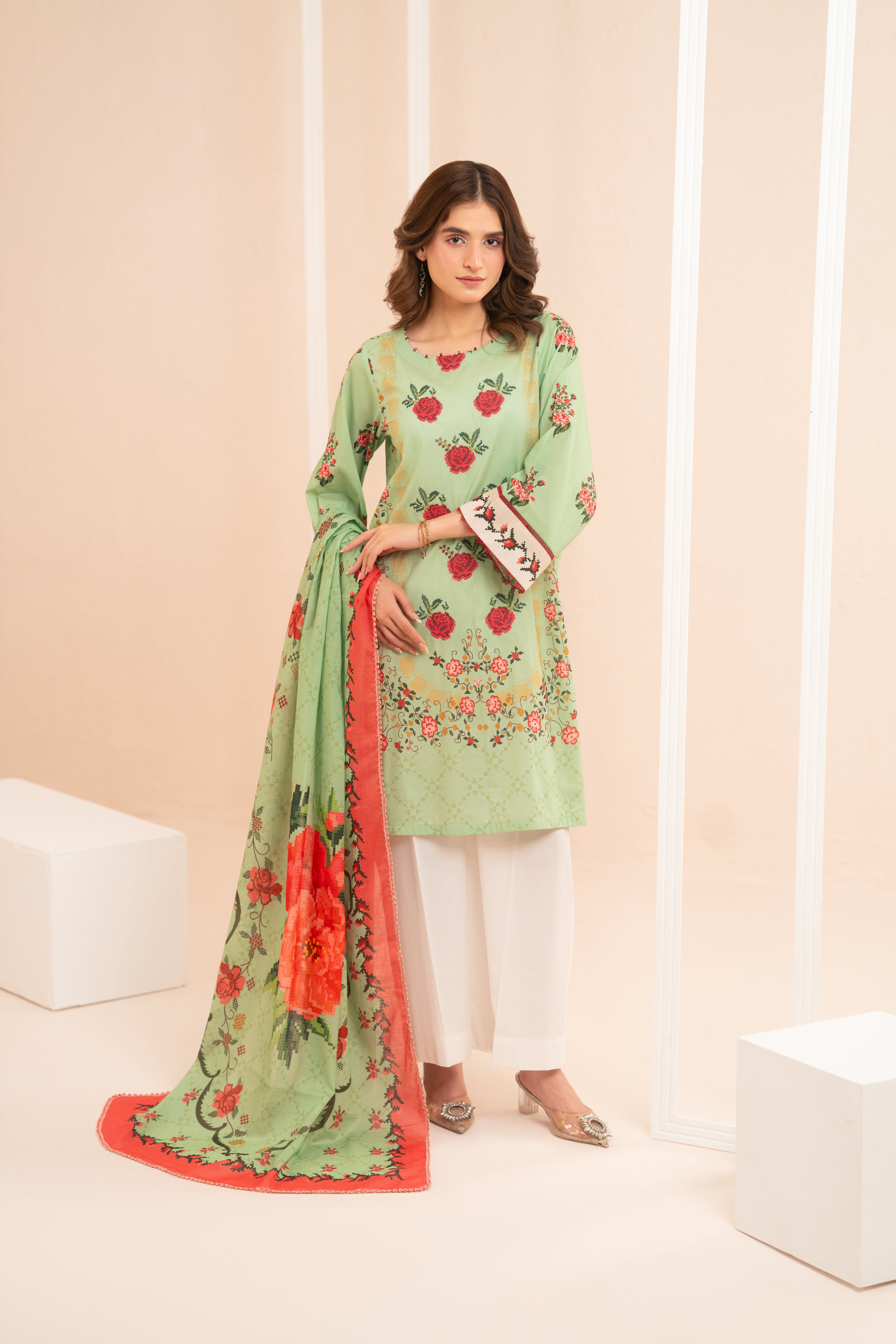 Pastle Green 3-piece