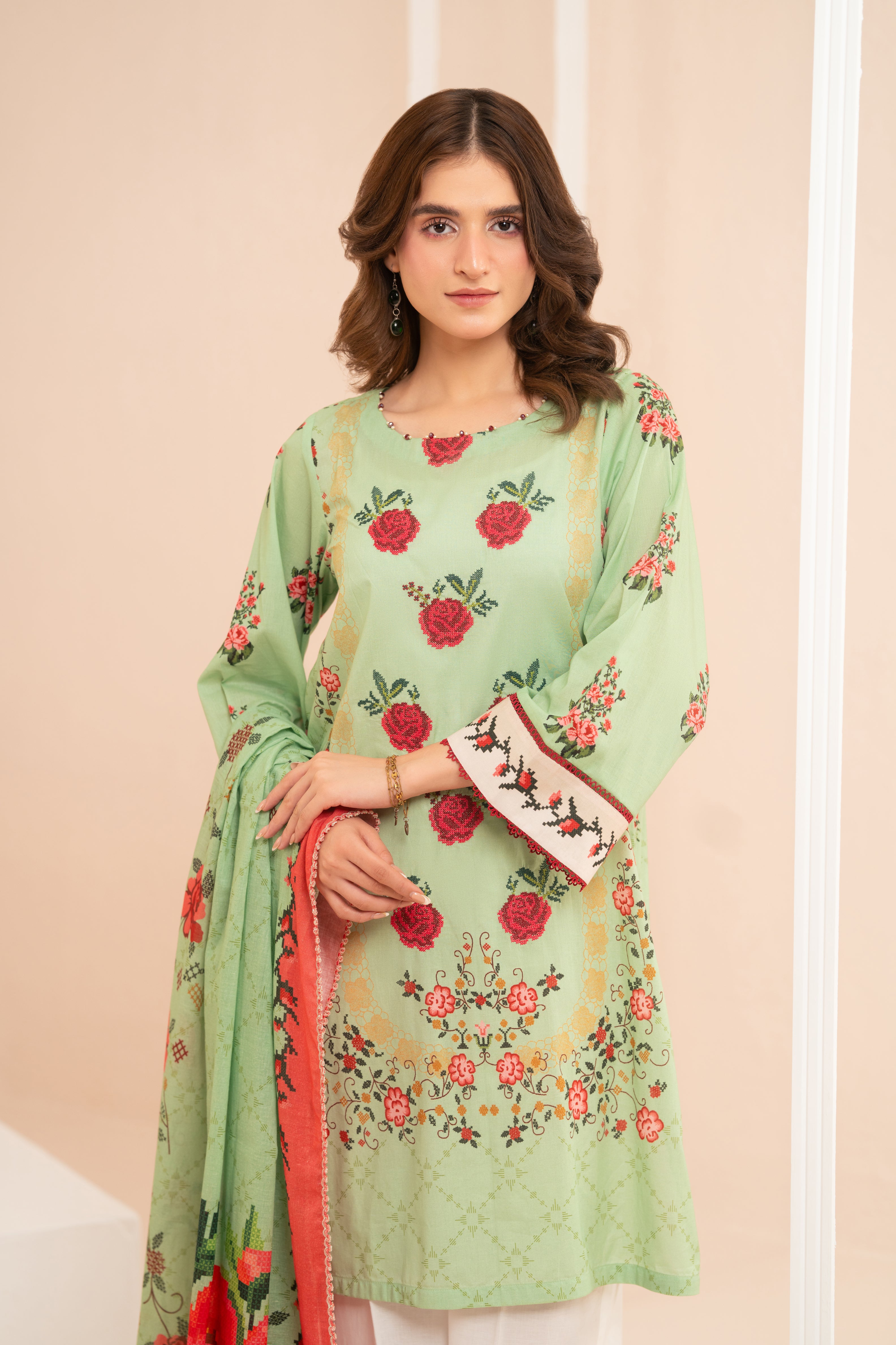 Pastle Green 3-piece