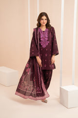 Royal Maroon 3-piece