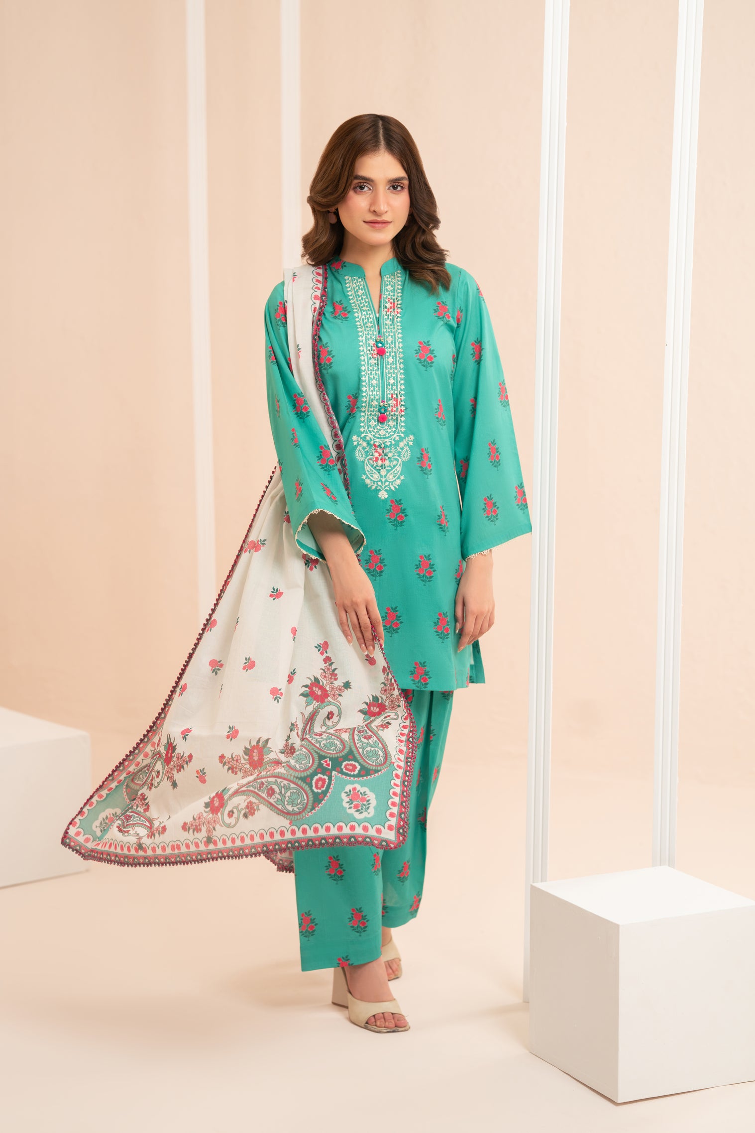 Turquoise Serenity 3-piece