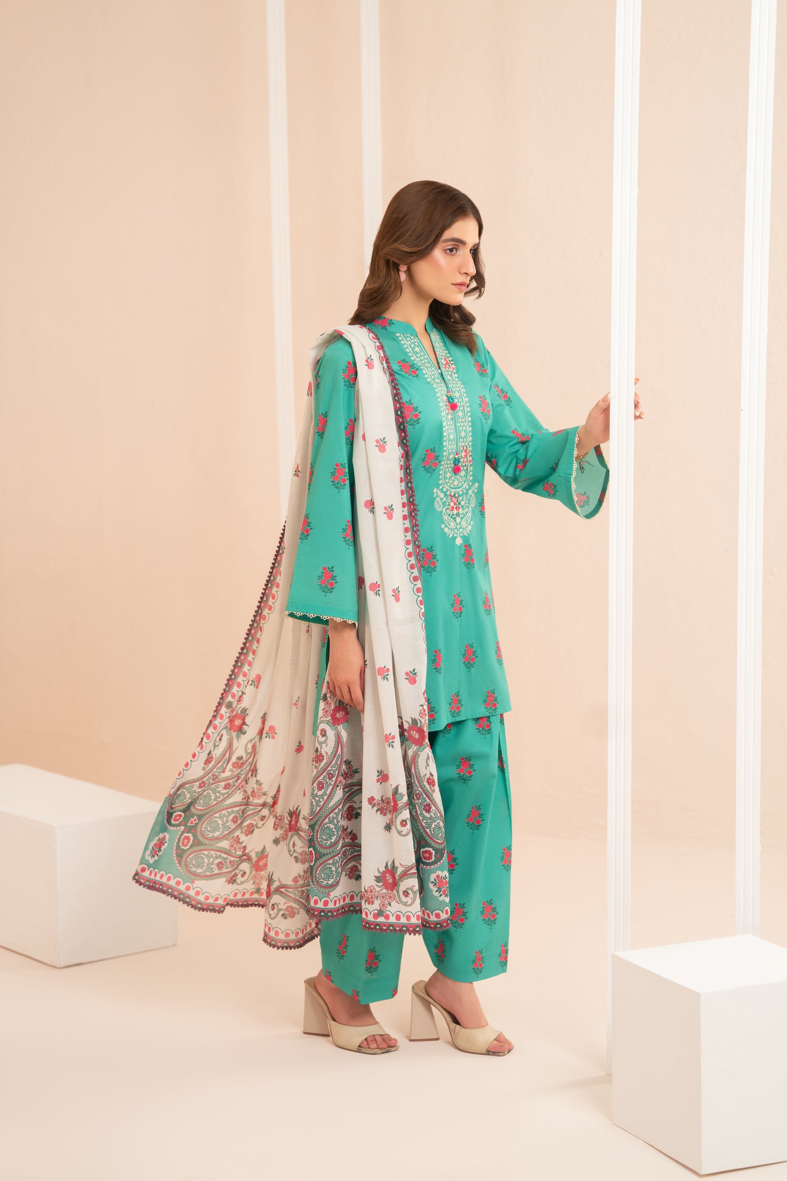 Turquoise Serenity 3-piece