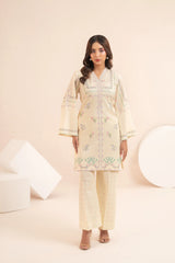Pastel Elegance 2-Piece Stitched
